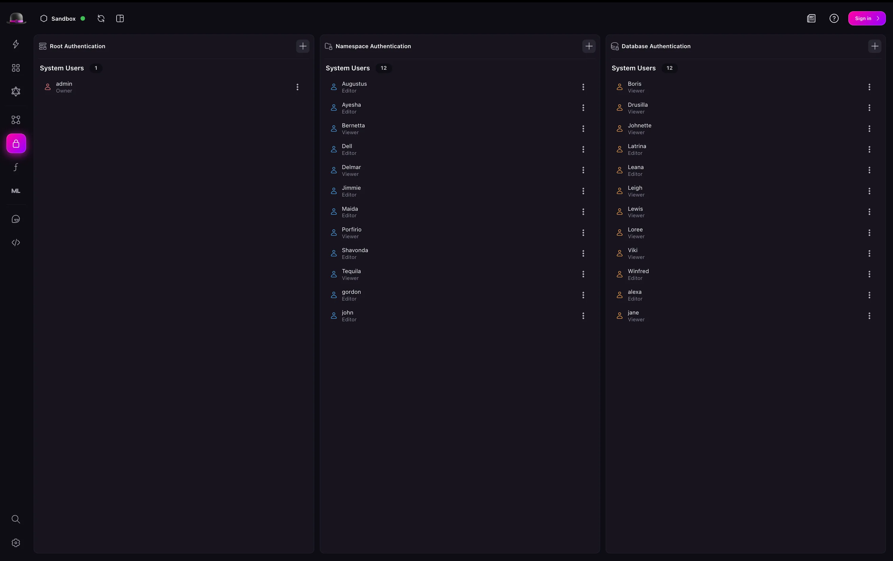 surrealist Authentication View